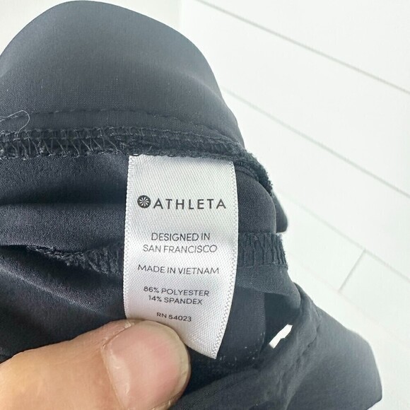 Athleta Gramercy Track Trouser Black Size 2 Athletic Athleisure - Picture 15 of 15